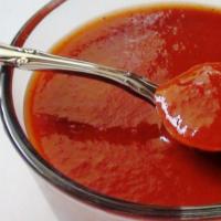 Tomato ketchup for the winter at home, recipe with photo